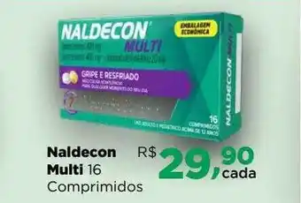 Farmácias Nissei Naldecon multi 16 comprimidos oferta