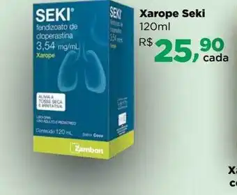 Farmácias Nissei Xarope seki oferta