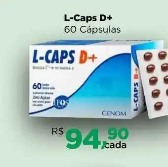 L-caps d+ 60 cápsulas
