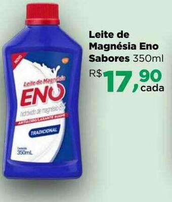 Farmácias Nissei Leite de magnésia eno sabores oferta