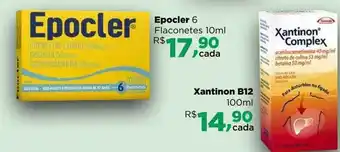 Epocler 6 flaconetes xantinon b12