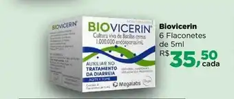 Farmácias Nissei Biovicerin 6 flaconetes oferta