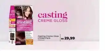 Hiper Farma Casting creme gloss l'oréal paris oferta