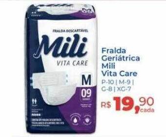 Hiper Farma Fralda geriátrica mili vita care oferta