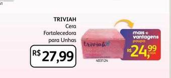 PoupaFarma Triviah cera fortalecedora para unhas oferta