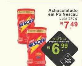 Supermercado Lavapés Achocolatado em pó nescau oferta