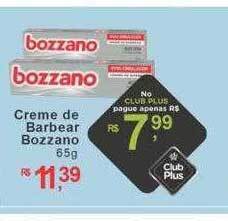 Creme de barbear bozzano