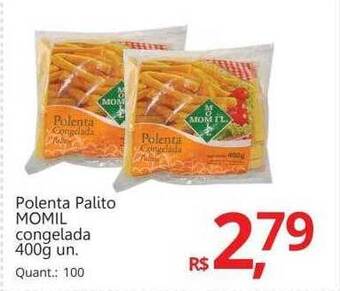Polenta palito momil congelada