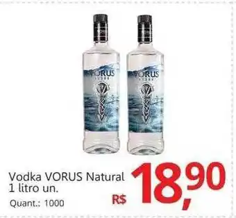 Supermercados Koch Vodka vorus natural oferta