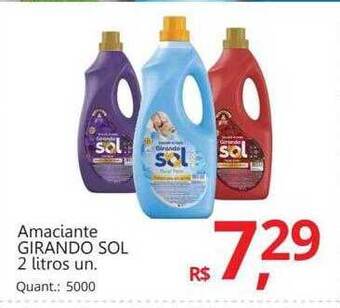 Supermercados Koch Amaciante girando sol oferta