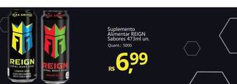 Supermercados Koch Suplemento alimentar reign sabores oferta