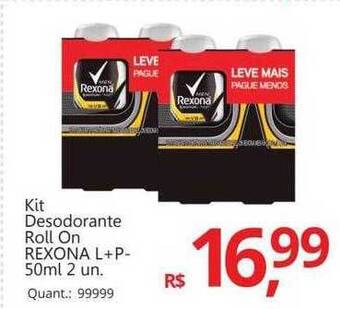 Supermercados Koch Kit desodorante roll on rexona oferta