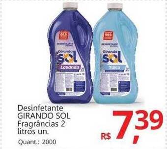 Supermercados Koch Desinfetante girando sol fragrâncias oferta