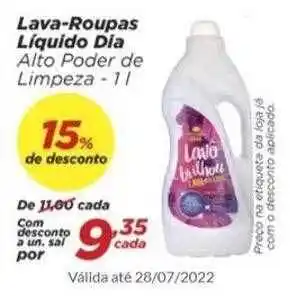 Lava-roupas liquido dia