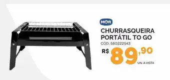 Mor churrasqueira portátil to go