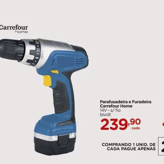 Carrefour Parafusadeira e furadeira oferta