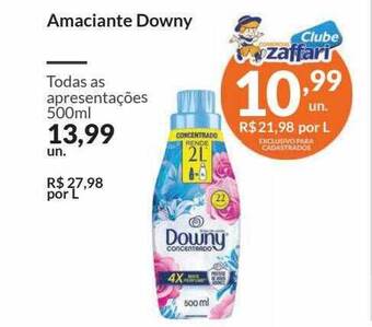 Zaffari Amaciante downy oferta