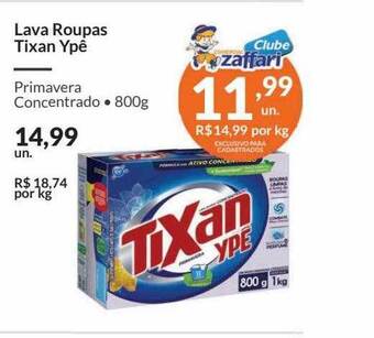 Zaffari Lava roupas tixan ypê oferta