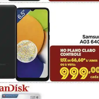 Carrefour Samsung a03 oferta