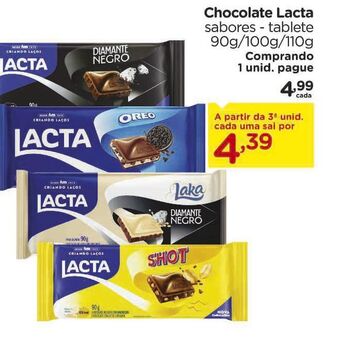 Carrefour Chocolate lacta oferta