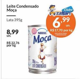 Leite condensado moça