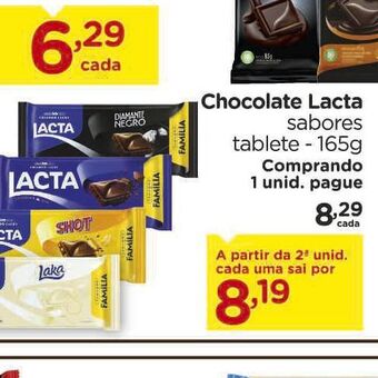 Carrefour Chocolate lacta oferta