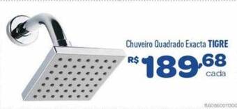 Comjol Chuveiro quadrado exacta tigre oferta