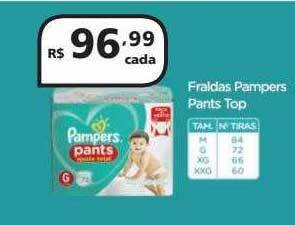 Drogasmil Fraldas pampers pants top oferta