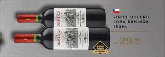 Empório Bahamas Vinho chileno doña dominga oferta