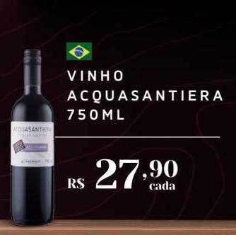 Empório Bahamas Vinho acquasantiera oferta