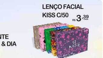 Lenço facial kiss c-50
