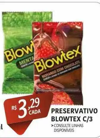 Preservativo blowtex c-3