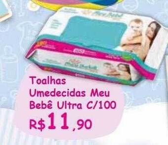 Toalhas umedecidas meu bebê ultra c-100
