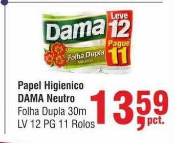 Higa Atacado Papel higienico dama neutro oferta