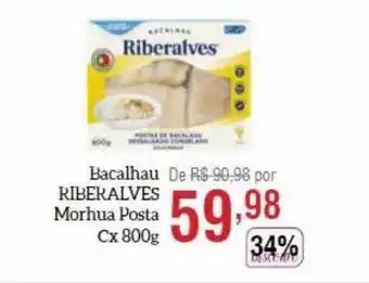 Bacalhau riberalves morhua posta