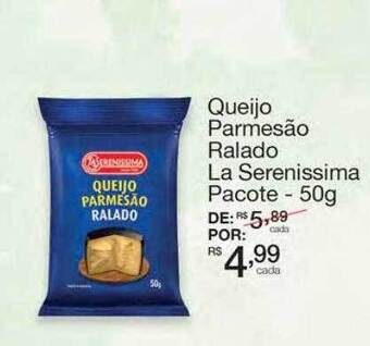 Mambo Queijo parmesão ralado la serenissima pacote oferta