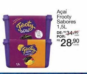 Mambo Açaí frooty sabores oferta