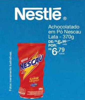 Mambo Achocolatado em pó nescau lata oferta