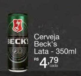 Mambo Cerveja beck's lata oferta