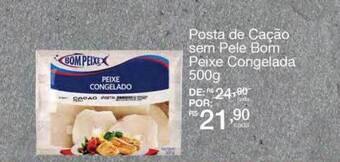 Mambo Posta de cação sem pele bom peixe congelada oferta