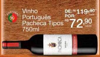 Mambo Vinho português pacheca tipos oferta
