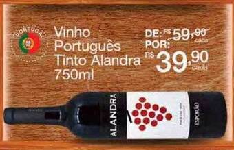 Mambo Vinho português tinto alandra oferta