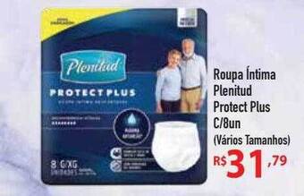 Roupa íntima plenitud protect plus