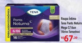 Maxifarma Roupa íntima tena pants noturna mega oferta