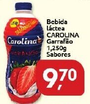 Supermercados Nori Bebida Lactea Carolina garrafao 1.25kg Sabores oferta