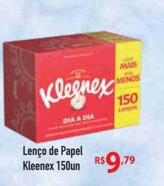 Maxifarma Lenço de papel kleenex oferta