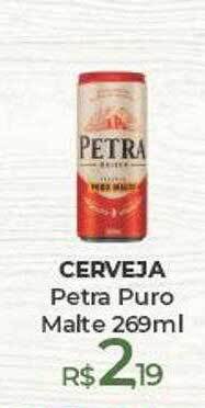 Cerveja petra puro malte