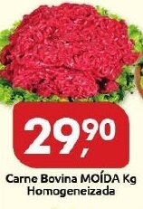 Supermercados Nori Carne Bovina Moida 1kg Homogeneizada oferta
