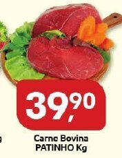 Supermercados Nori Carne Bovina Patinho 1kg oferta