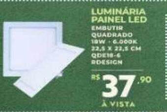 Luminária painel led